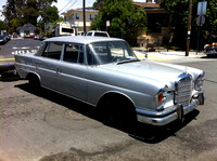 Silver Mercedes